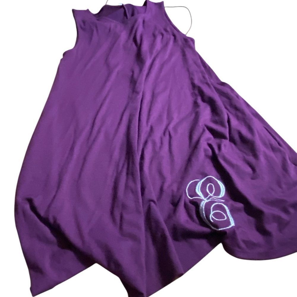 Zenana premium size small purple knit jumper embroidered with an E great gift